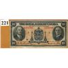 Image 1 : 1935 ROYAL BANK OF CANADA - $10 BANKNOTE - SER. # 1371701