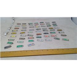 License Plate Key Chains