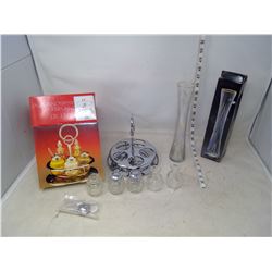 Vase, Condiment Set