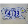 Image 1 : Northwest Territories License Plate
