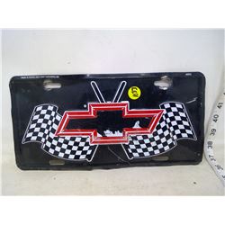 Chevy License Plate