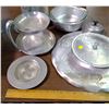 Image 3 : LOT OF TIN DISHES