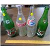 Image 1 : FOUR POP BOTTLES - COKE, PEPSI, ETC.