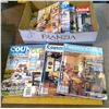 Image 1 : LOT OF MAGAZINES - COUNTRY LIVING, COUNTRY SAMPLER, ETC.