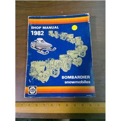 1982 BOMBARDIER SNOWMOBILE SHOP MANUAL