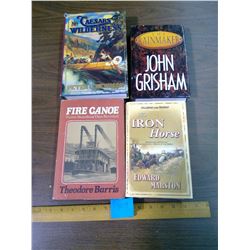 LOT OF FOUR BOOKS - THE IRON HORSE, THE RAINMAKER, ETC.