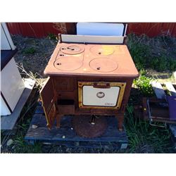 Vintage Crest Wood Stove (saw blade not included)