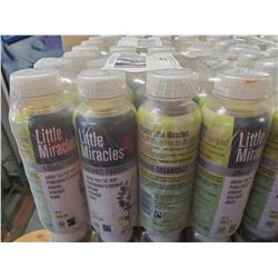 12 Bottles "LITTLE MIRACLES" Green Tea with Ginseng, Acai & Agave
