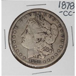 1878-CC $1 Morgan Silver Dollar Coin
