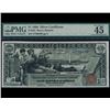 Image 1 : 1896 $1 Educational Silver Certificate PMG 45EPQ