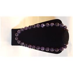 531.50ctw Amethyst Bead Necklace