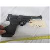 Image 2 : TE145 High Standard Supermatic Trophy 107 Military SA 22 LR w 1 Clip No Back Sight - Homemade Target