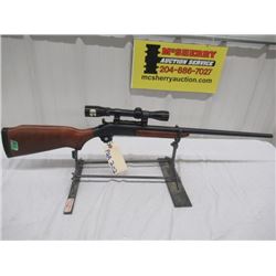 PQR202 Harrington Richardson SB2 SS BH 280 Rem Burris Scope, No Front Sight, See Through Scope Mount
