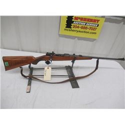 TE125 German Mauser M98 9.3 x 57 Sporter w Strap Peep Sight