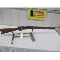 TE94 Swedish Mauser BA 6.5 x 55 No Butt Plate, Original Sight Removed, Replaced Peep Sight , Carl Gu