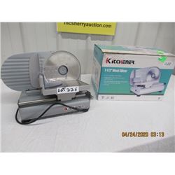 QQQ - Kitchener 7 1/2" Stainless 120 Volt Meat Slicer