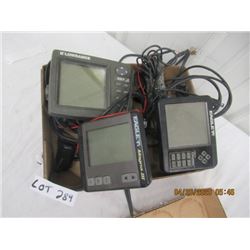 MNO 3) Eagle Fish Finders 1) Ultra Classic 1) Magna III 1) Lowrance X97 Fish Finder