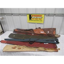 4BBB/1RRR/1OCC - 6 Old Soft Gun Cases