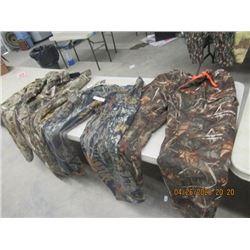 MNO - 1) Rockcome Insulated Overalls 1) Mossy Oak Pants - Size Large 1) Ducks Unltd Insulated Pants
