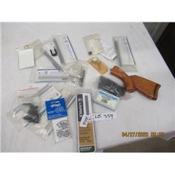 MMM - New Parts - Small Wood Stock, Pistol Grip, Leopold Scope Rail, Recoil Springs & More- New Part