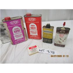 RST - Smokeless Powder, Gun OIl, Rifle Primer