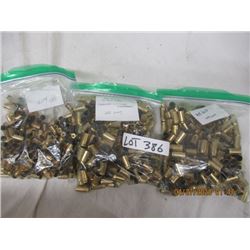 FFF - Brass - 2 Bags -45 Auto, 1 Bag 380 Auto