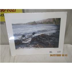 QQQ - Numbered Print - Turbulent Waters By Clint Jammer - No Frame