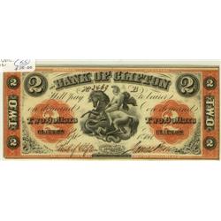 The Bank of Clifton  125-12-12  1861 $2