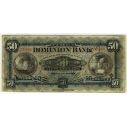 The Dominion Bank  220-22-04  1925  $50