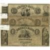 Image 1 : Henrys Bank $1, $2 and $10 dated 1837.