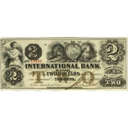 International Bank of Canada  1858  $2 