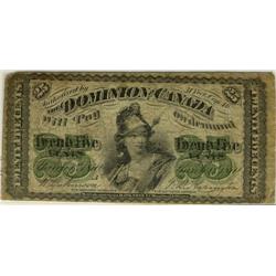 DC-1a  1870  25 cents  Letter A  A ni