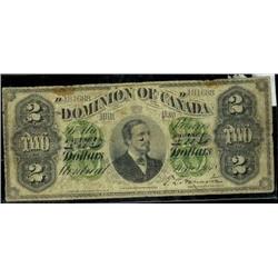 DC-9a  1878  $2  D181688 Montreal.  A v