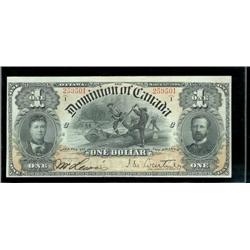 DC-13b  1898  $1 Courtney/Outward varie