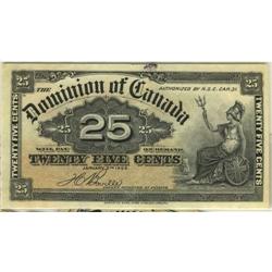 DC-15b 1900 25¢ Boville EF+