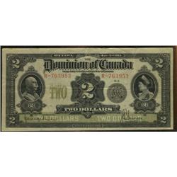 DC-22e  1914  $2 R-763953 VF+.  A nice 