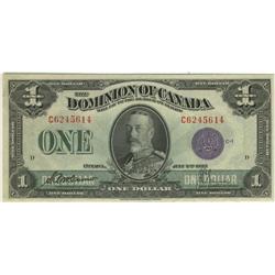 1923  $1  Purple seal  McCavours-Saunde