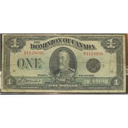 DC-25m  1923  $1  D1129996 Fine.  A rar
