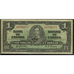 BC-21b  1937  $1  H/A1794171  Fine+.