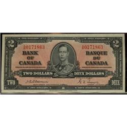 BC-22a  1937  $2  Osborne  A/B0171863. 