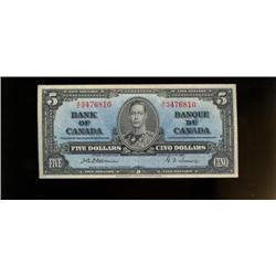 BC-23a  1937  $5  Osborne  A/C3476810  