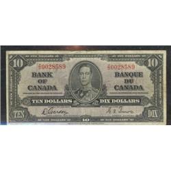 BC-24b  1937  $10 Gordon-Towers RARE pr