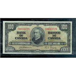 1937  $100  Osborne-Towers  BC-27a A/J0