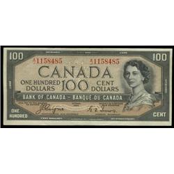 1954 $100 Devils face BC-35a  Coyne-To