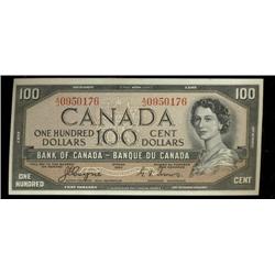 BC-35a 1954 $100 Coyne-Towers Devils f