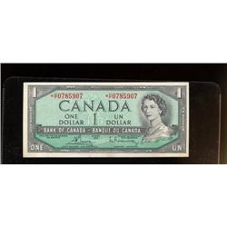 BC-37cA  1954  $1  *H/F0785907  EF+, a 