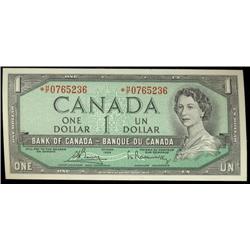 BC-37cA  1954  $1  *H/F0765236  Gem unc