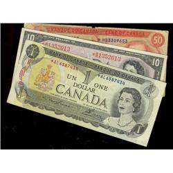 Lot of 3 x replacement notes including 