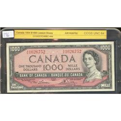 BC-44d 1954 $1000 Lawson-Bouey A/K 1626