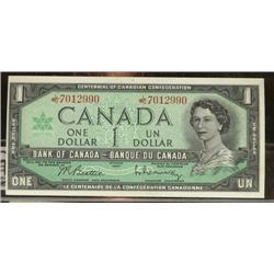 BC-45bA  1967  $1 *L/O7012990.  Choice 